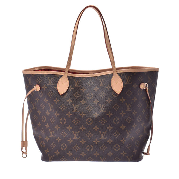 Louis Vuitton Neverfull mm 14145 pivhoone (pink) gold hardware Unisex Monogram canvas shoulder bag m41177