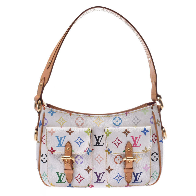 ルイヴィトンロッジPM 14144 ブロン（白） レディース モノグラムマルチカラー ワンショルダーバッグ M40053 LOUIS VUITTON  中古 – 銀蔵オンライン