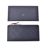 Louis Vuitton amplant pochette ferret marrine Rouge ladies Chain Wallet