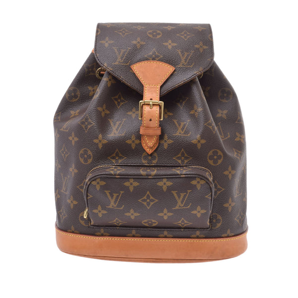 Louis Vuitton monosley mm USA Monogram Brown ladies Monogram canvas Backpack