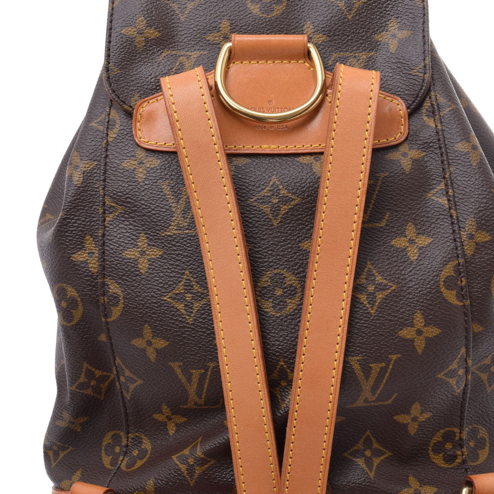 ルイヴィトンモンスリMM USA製 14145 ブラウン レディース モノグラムキャンバス リュック・デイパック M51136 LOUIS  VUITTON 中古 – 銀蔵オンライン