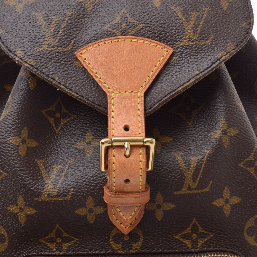 ルイヴィトンモンスリMM USA製 14145 ブラウン レディース モノグラムキャンバス リュック・デイパック M51136 LOUIS  VUITTON 中古 – 銀蔵オンライン