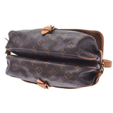 LOUIS VUITTON Louis Vuitton Saumur 30 14145 Brown Unisex Monogram Canvas Shoulder Bag M42256 Used