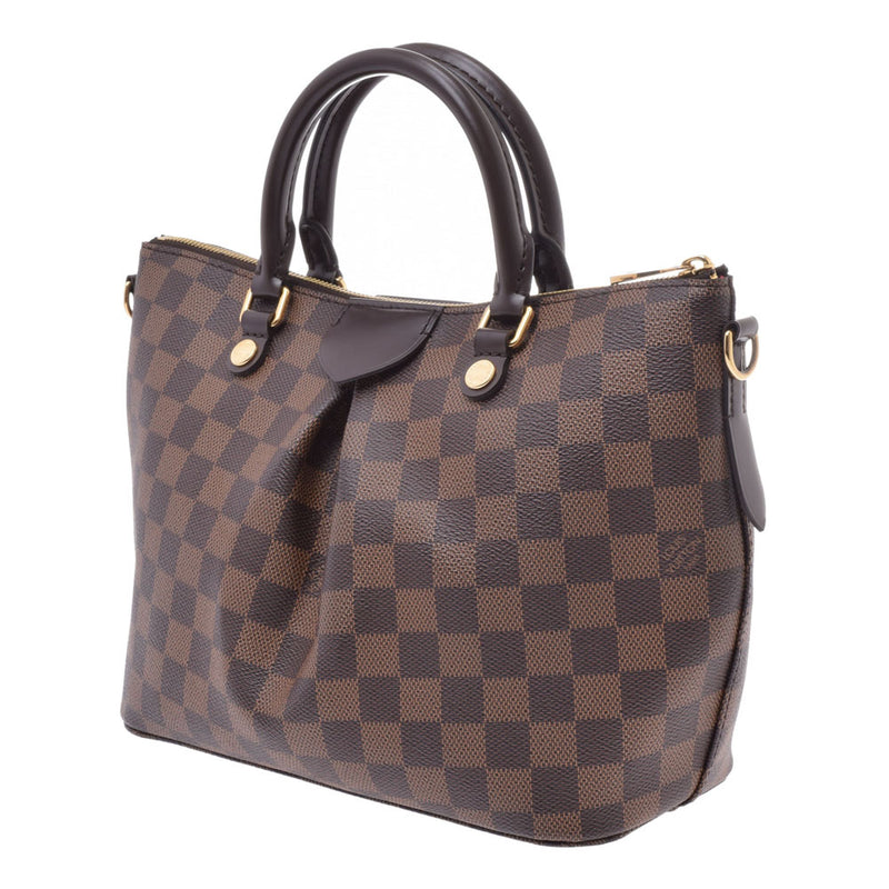 LOUIS VUITTON Louis Vuitton Siena PM ダミエブラウンレディースモノグラムキャンバス 2WAY bag N41545 is used