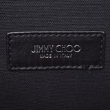 吉米CHOO吉米·楚·斯塔德斯,黑色Unisex皮革,Bodybag A Rank,二手银补贴