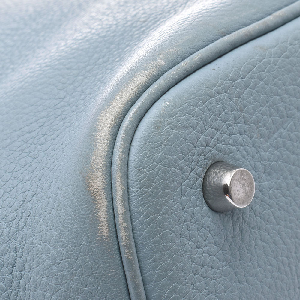 エルメスピコタンMM シェル シルバー金具 □M刻印(2009年頃)刻印