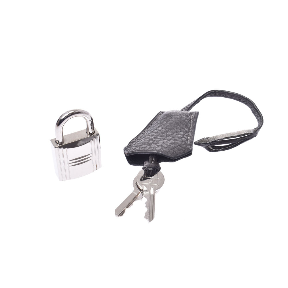 美品 HERMES エルメス ショルダー バーキン ヴァーミリオン レッド シルバー金具 トリヨンクレマンス シカクN刻印 ハンド バッグ k5639 HERMES - 美品 HERMES エルメス ショルダー バーキン ヴァーミリオン