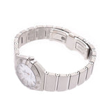 OMEGA オメガコンステレーションブラッシュレディース SS watch quartz shell clockface A rank used silver storehouse
