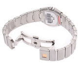 OMEGA オメガコンステレーションブラッシュレディース SS watch quartz shell clockface A rank used silver storehouse