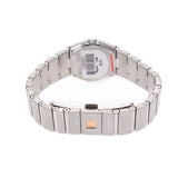 OMEGA オメガコンステレーションブラッシュレディース SS watch quartz shell clockface A rank used silver storehouse