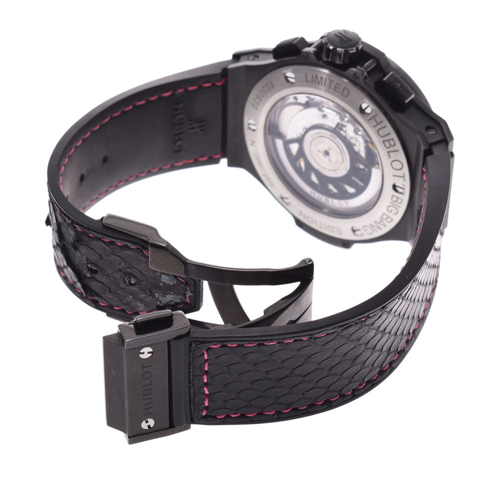 ウブロビックバン ブラックフローピンク 限定 メンズ 腕時計 341.SV.9090.PR.0933 HUBLOT 中古 – 銀蔵オンライン