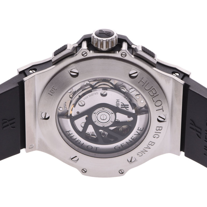 HUBLOT Hublot Big Bang Evolution 301..SM.1770.RX Men's SS/Rubber Watch Automatic Winding Carbon Dial A Rank Used Ginzo