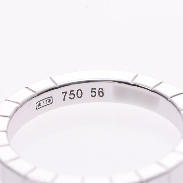 CARTIER卡地亚（Cartier）Lanière戒指＃56 15.5编号男女皆宜K18WG戒指/戒指A级二手Ginzo