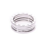 BVLGARI Burghali B-ZERO Rings #59 Size S 17.5. K18WG Ring: Ring A Rank: Used A Rank Used Ginzō