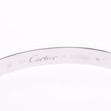 CARTIER カルティエ ラブブレスレット #16 ユニセックス K18WG ブレスレット Aランク 中古 銀蔵