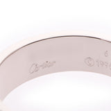 CARTIER Love Ring＃61 No.20 Men's K18WG Ring / Ring A Rank Used Ginzo