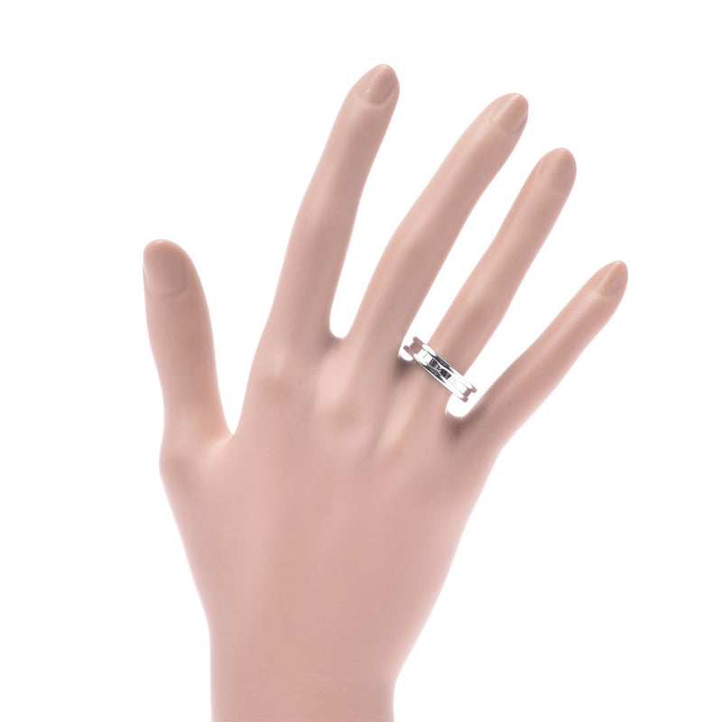 BVLGARI宝格丽B-零＃50尺寸XS编号10女士WG戒指/戒指A级二手Ginzo