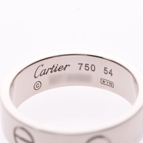 CARTIER CARTIER LOVE RING #54 14 Unisex K18YG Ring Ring A Rank Used Ginzo