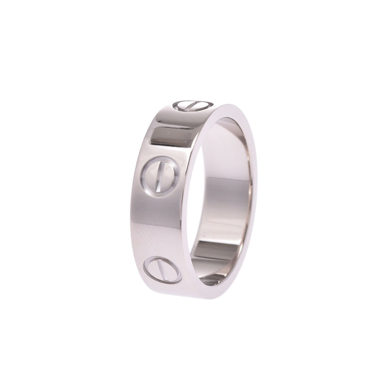 CARTIER Cartier Lovelling #51 10.5, Ladies K18WG, ring, ring, A rank, used silver storehouse.