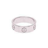 CARTIER Love Ring＃51 10.5 No.女士K18WG戒指/戒指A级二手Ginzo