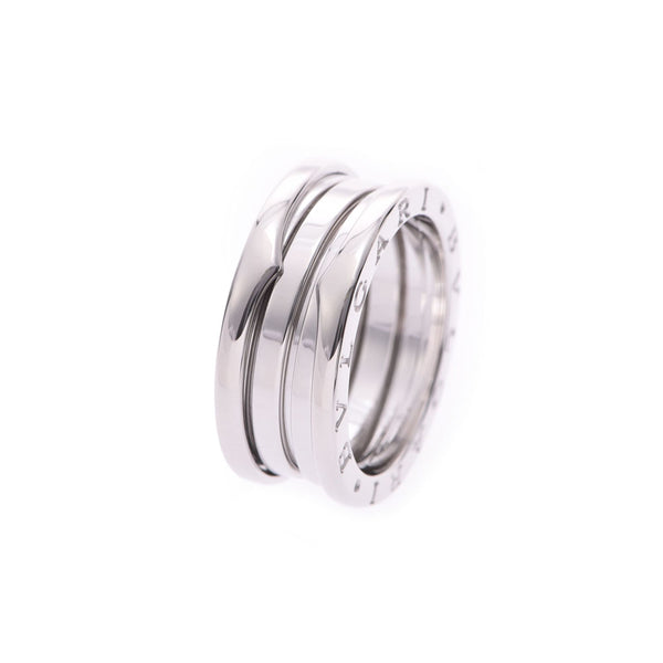 BVLGARI Bvlgari B-ZERO Ring #56 Size S No. 15 Unisex K18WG Ring/Ring A Rank Used Ginzo