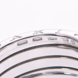 BVLGARI ブルガリ B-ZEROリング #63 サイズM 21.5号 メンズ K18WG リング・指輪 Aランク 中古 銀蔵