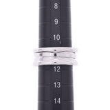 BVLGARI B-ZERO 戒指 #52 尺寸 S 11 女士 K18WG 戒指 A 级二手银藏