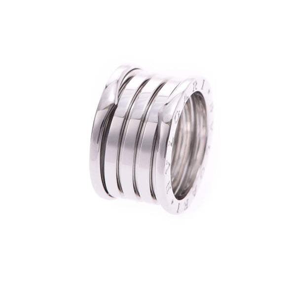 BVLGARI Bvlgari B-ZERO Ring #55 Size L 13.5 No. Unisex K18WG Ring/Ring A Rank Used Ginzo