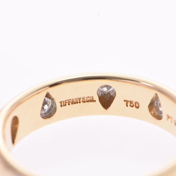 TIFFANY&Co. Tiffany Dotzling 7.5 Ladies YG/PT950/Diamond Ring Ring: A-Rank Used Ginzō