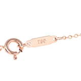 TIFFANY&Co. ティファニー ハートロック レディース K18YG ネックレス Aランク 中古 銀蔵