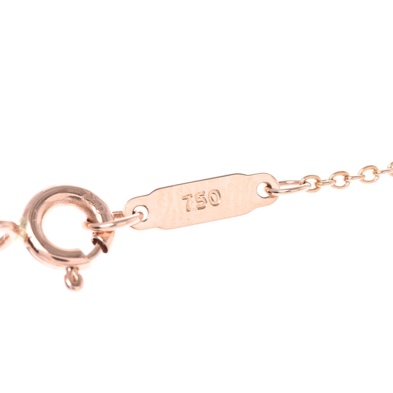 TIFFANY&Co. ティファニー ハートロック レディース K18YG ネックレス Aランク 中古 銀蔵