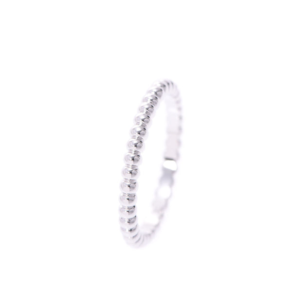 Van Cleef & Arpels ヴァンクリーフ & アーペルペルレリング #10 Lady's K18WG ring, ring A rank used silver storehouse