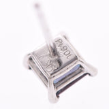 Lady's alexandrite PT900 pierced earrings A rank used silver storehouse