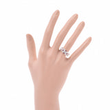 红宝石1.32ct钻石1.53ct No.9女士K18YG戒指/戒指等级二手Ginzo
