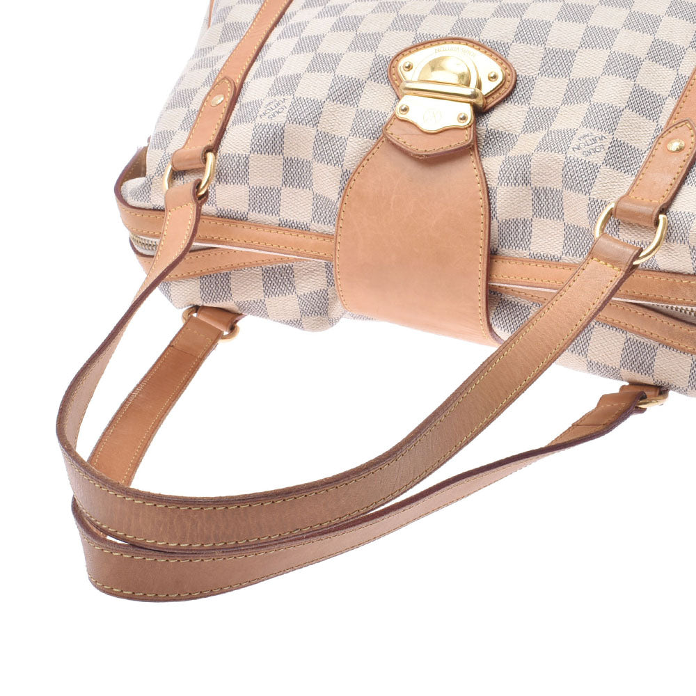 ルイヴィトンアズール ストレーザ-PM 14137 白 ユニセックス ダミエアズールキャンバス ショルダーバッグ N42220 LOUIS  VUITTON 中古 – 銀蔵オンライン