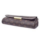 LOUIS VUITTON Louis Vuitton Favorite MM 14145 Brown Ladies Monogram Canvas Shoulder Bag M40718 Used