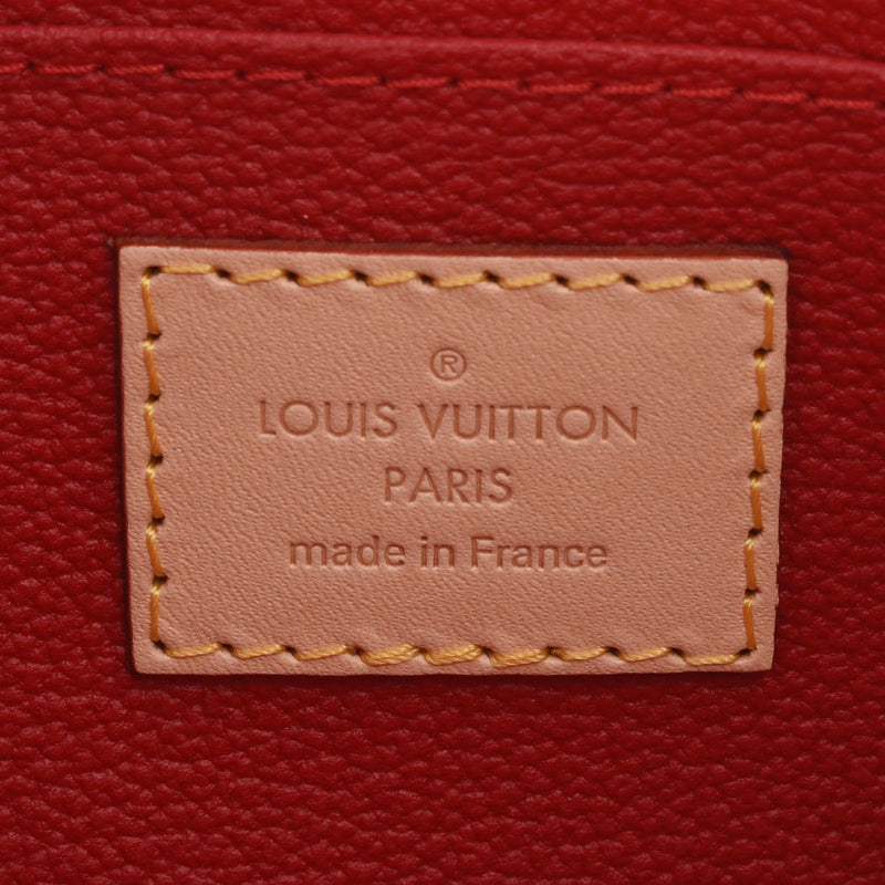 LOUIS VUITTON ルイヴィトンヴェルニポシェットコスメティックスリーズ M90172 Lady's porch newly used goods silver storehouse