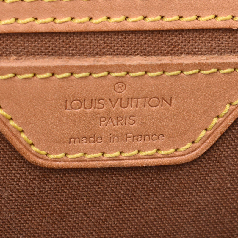 Louis Vuitton Velour Monogram Brown Unisex Monogram canvas 2WAY bag m51122