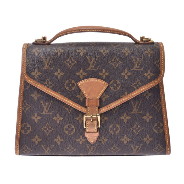 LOUIS VUITTON ルイヴィトンベルエア 
 モノグラム ブラウン ユニセックス モノグラムキャンバス 2WAYバッグ
 M51122 
 中古