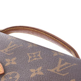 Louis Vuitton Velour Monogram Brown Unisex Monogram canvas 2WAY bag m51122