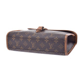 Louis Vuitton Velour Monogram Brown Unisex Monogram canvas 2WAY bag m51122