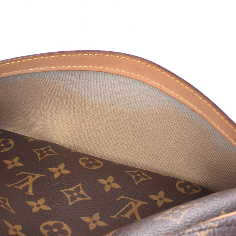 LOUIS VUITTON Louis Vuitton Reporter PM Monogram Brown Unisex Monogram Canvas Shoulder Bag M45254 Used