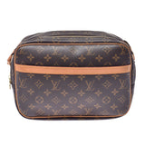 LOUIS VUITTON Louis Vuitton Reporter PM Monogram Brown Unisex Monogram Canvas Shoulder Bag M45254 Used