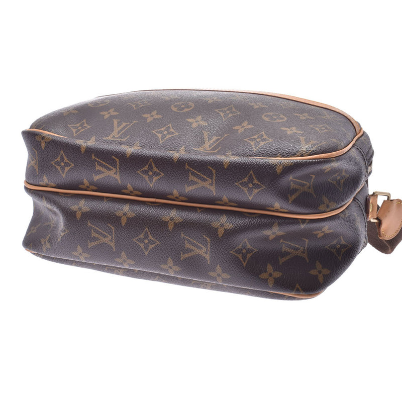 LOUIS VUITTON Louis Vuitton Reporter PM Monogram Brown Unisex Monogram Canvas Shoulder Bag M45254 Used