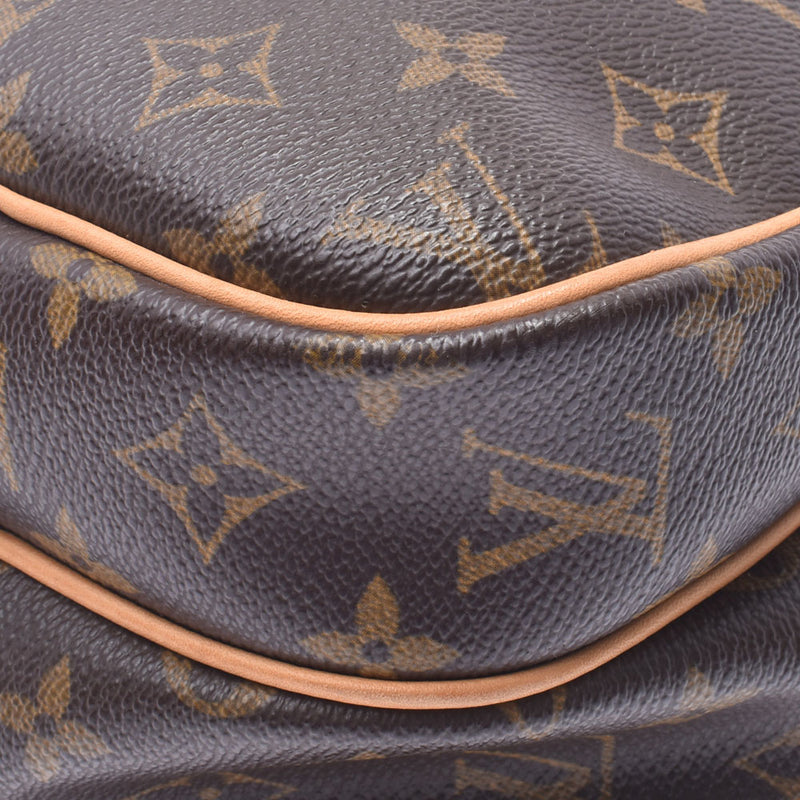 LOUIS VUITTON Louis Vuitton Reporter PM Monogram Brown Unisex Monogram Canvas Shoulder Bag M45254 Used