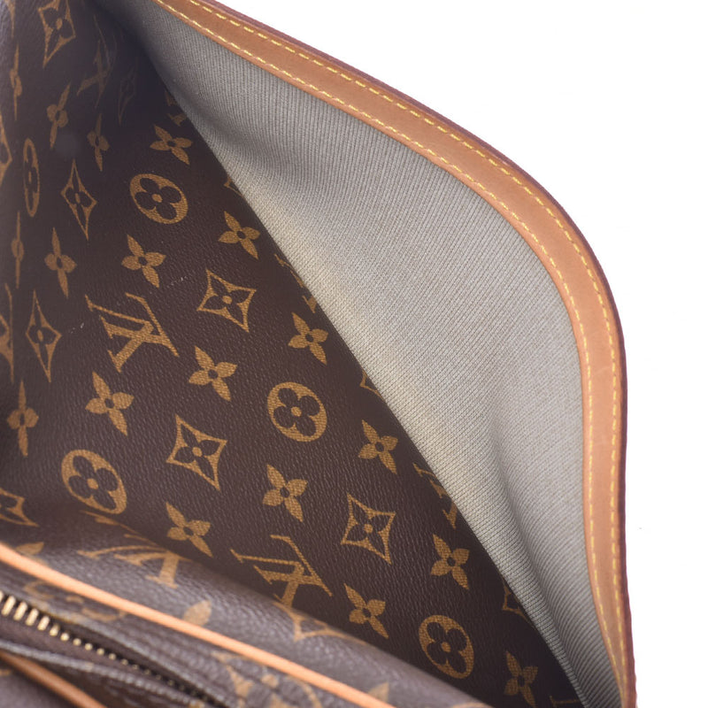 LOUIS VUITTON ルイヴィトン モノグラム リポーターPM ブラウン M45254 ユニセックス モノグラムキャンバス ショルダーバッグ Bランク 中古 銀蔵