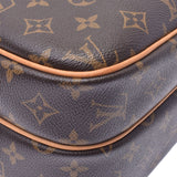 LOUIS VUITTON Louis Vuitton monogram reporter PM brown M45254 unisex monogram canvas shoulder bag B rank used silver storehouse