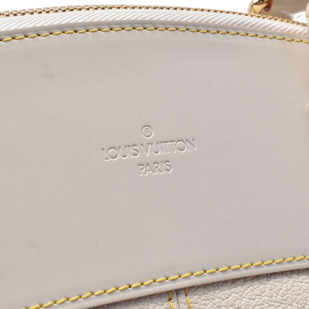 ルイヴィトンスハリ ロックイットGM 白 ユニセックス ゴートレザー ハンドバッグ M91862 LOUIS VUITTON 中古 – 銀蔵オンライン