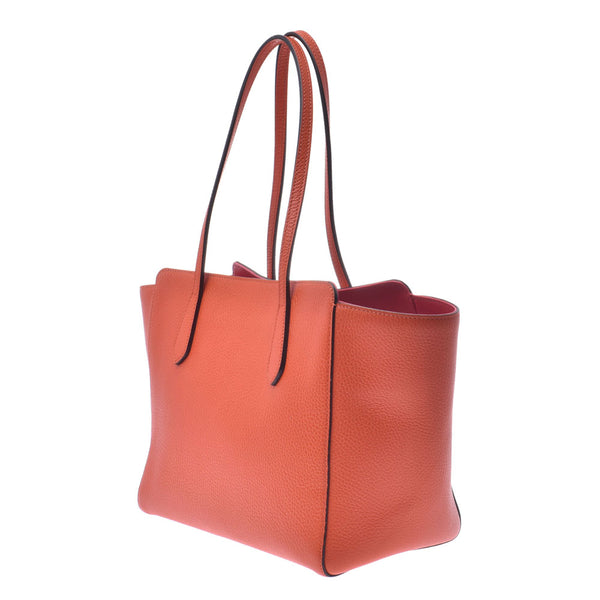 Gucci swing Tote Bag Orange 354408 Womens calf Tote