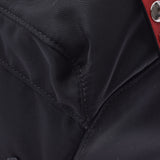 PRADA Prada Backpack Studs Black/Red Unisex Nylon Rucksack Daypack A Rank Used Ginzo